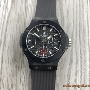 Hublot Big Bang Black Orologi Replica Gomma Uomo Automatico Swiss Orologio Clone 1:1