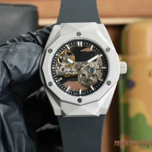 Hublot Spirit of Big Bang Blu Orologi Replica Cinturino in Gomma Uomo Movimento Automatico Orologio Clone 1:1