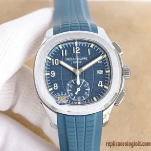 Patek Philippe Aquanaut Blu Lunetta Orologi Replica Gomma Uomo Movimento Automatico Orologio Clone 1:1