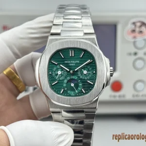 Patek Philippe Nautilus Verde Orologi Replica Bracciale Uomo Movimento Automatico Orologio Clone 1:1