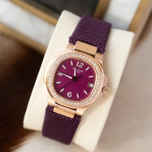Patek Philippe Nautilus Purple Dial Women's Automatic Clone 1:1