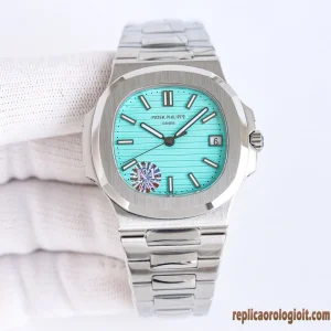 Patek Philippe Nautilus Turquoise Replica Orologio Bracciale Uomo Movimento Automatico Orologio Clone 1:1