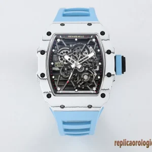 Richard Mille RM 35-01 Blue Rubber Strap Men Automatic Swiss Movement Clone 1:1