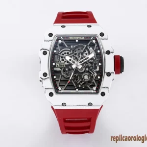 Richard Mille RM 35-01 Red Rubber Strap Men Automatic Swiss Movement Clone 1:1