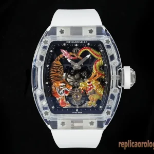 Richard Mille RM 51-01 Black Dial Orologi Replica Bracciale in metallo Uomo Movimento automatico svizzero Orologio Clone 1:1