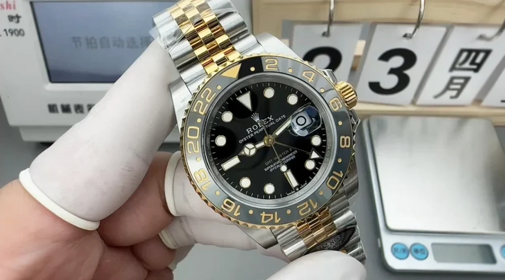dettagli quadrante Rolex replica alta qualità