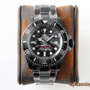 Rolex Sea-Dweller Quadrante Grigio Orologi Replica Bracciale in Acciaio Uomo Movimento Automatico Orologio Clone 1:1