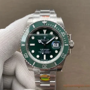 Rolex Submariner Verde Orologi Replica Bracciale Acciaio Uomo Movimento Automatico Orologio Clone 1:1