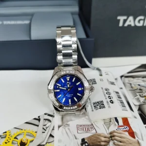 Tag Heuer Aquaracer Blue Diamond Women's Replica Watches Metal Automatic Swiss Clone 1:1