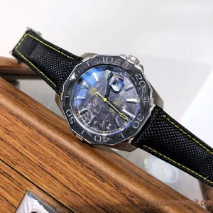 Tag Heuer Aquaracer Quadrante Blu Orologi Replica Cinturino in Gomma Uomo Movimento Automatico Orologio Clone 1:1