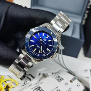 Tag Heuer Aquaracer Quadrante Blu Orologi Replica Bracciale in Metallo Uomo Movimento Automatico Svizzero Orologio Clone 1:1