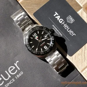 Tag Heuer Formula 1 Black Lunetta Orologi Replica Bracciale in metallo Uomo Movimento automatico svizzero Orologio Clone 1:1