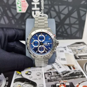 Tag Heuer Formula 1 Blu Orologi Replica Bracciale in metallo Uomo Movimento automatico svizzero Orologio Clone 1:1