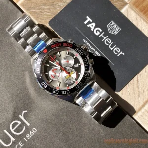 Tag Heuer Formula 1 Blu Lunetta Orologi Replica Bracciale in Metallo Uomo Movimento Automatico Svizzero Orologio Clone 1:1