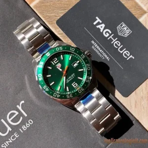 Tag Heuer Formula 1 Green Bezel Watches Replica Metal Automatic Swiss Clone 1:1
