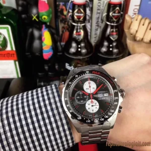 Tag Heuer Formula 1 Red Bull Racing Orologi Replica Bracciale in metallo Uomo Movimento automatico svizzero Orologio Clone 1:1